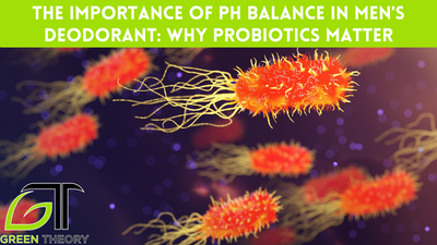 The Importance of pH Balance in Men's Deodorant: Why Probiotics Matter