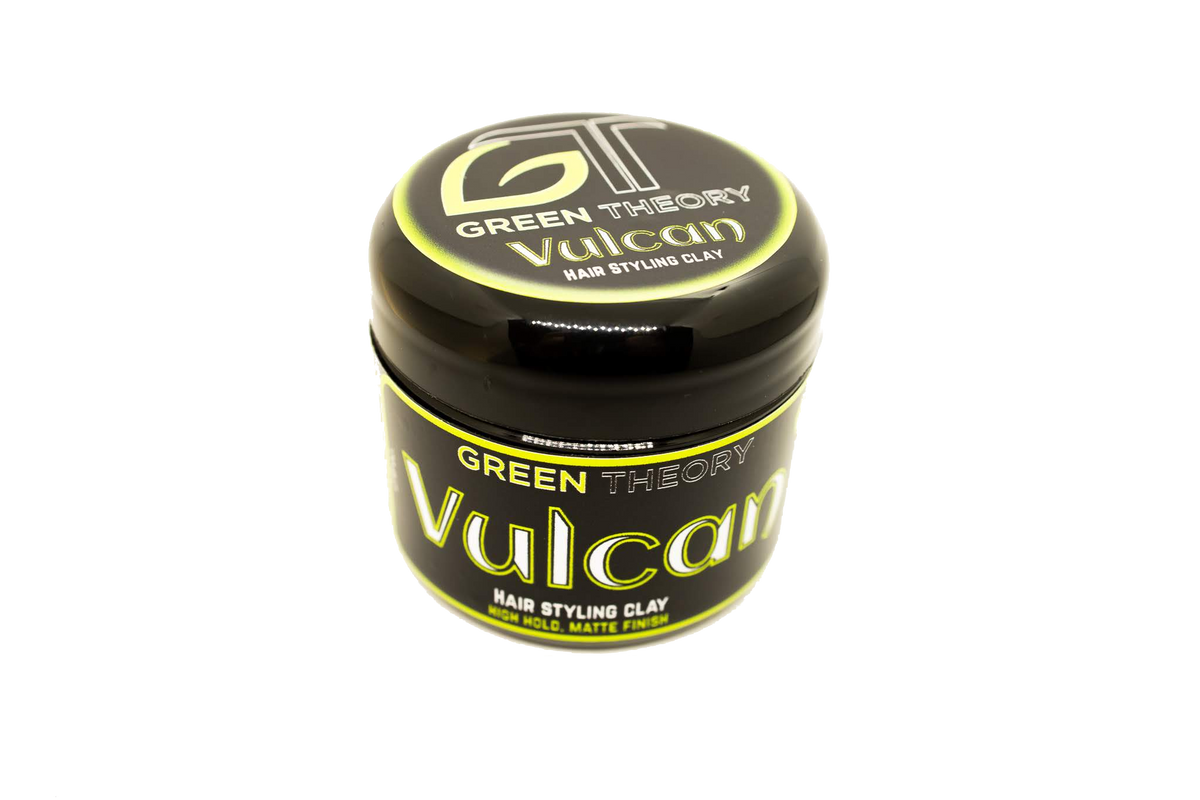 Green Theory Naturals Vulcan natural hair styling clay jar