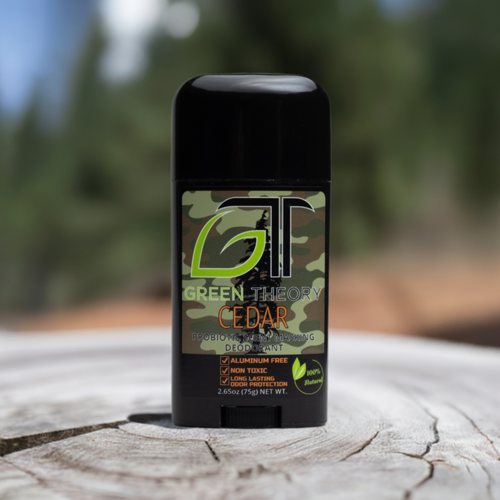 Cedar Probiotic Natural, Aluminum Free, Probiotic Hunting Deodorant