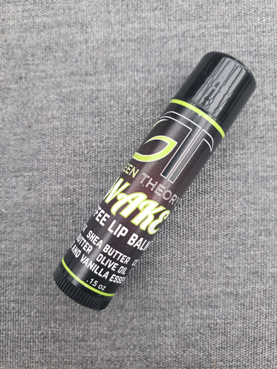 Wake All Natural Coffee and Vanilla Lip Balm by Green Theory Naturals, image 2